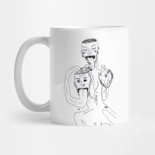 Heart and Brain Mug